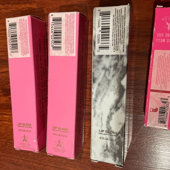 Jeffree Star Cosmetics The Gloss and Velour Liquid Lipstick NIB 4 pc Bundle - Picture 7 of 13